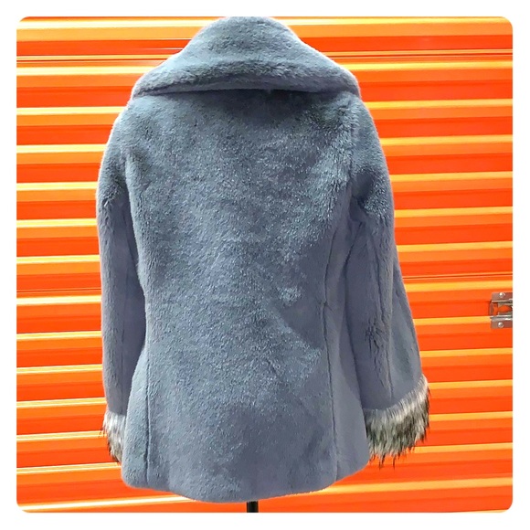 Fuax fur DVF coat - Picture 2 of 8